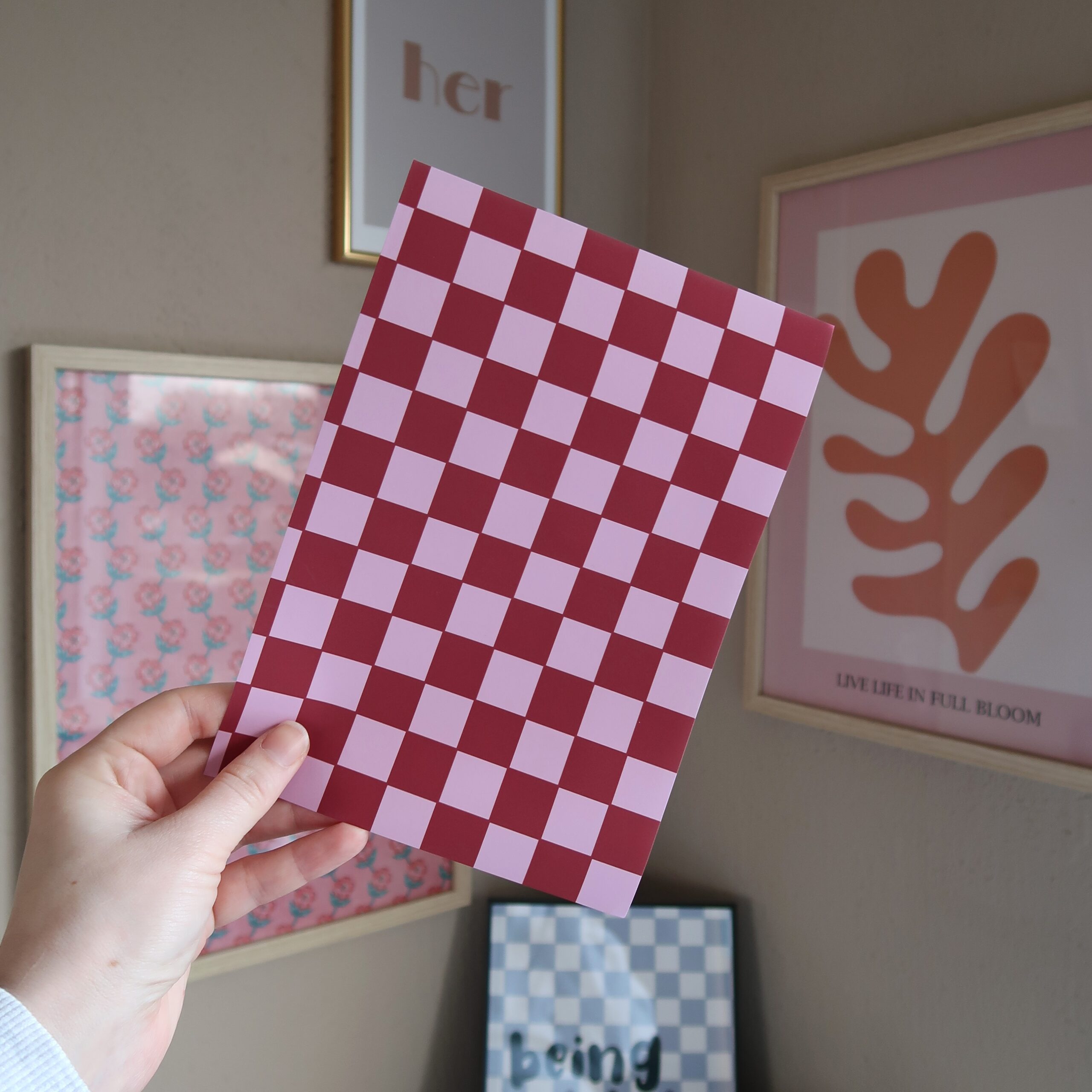 Papier bundel voor Valentijn in het thema liefde.