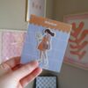 Sticker Lente Meisje - Afbeelding 2